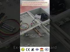 Bầu nổ ATEX Đường điều khiển chống cháy bảng hộp phân phối 460V IP66 WF2 cho nhà máy lọc dầu