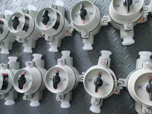 Đổi bật chống nổ mặt đất 10A với bảo vệ cáp nhập G3/4 IP66 Ex Db IIC