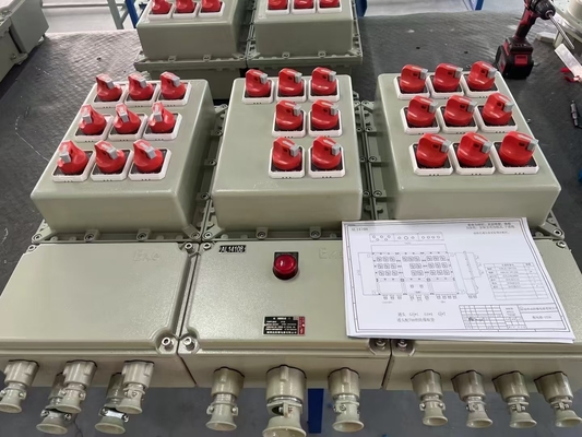 Các bảng điều khiển IP66 an toàn với vỏ chống cháy
