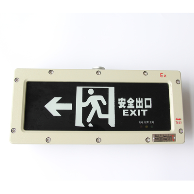Biển chỉ dẫn lối thoát chống cháy nổ 3W 220VAC cho Khu vực nguy hiểm Zone 1 2 21 22