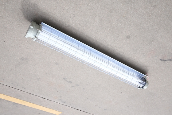 Đèn huỳnh quang chống cháy nổ góc chiếu 120-140° với Cấp an toàn II và Cấp bảo vệ IP66