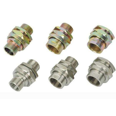 Phạm vi kẹp 6-12mm Đầu cáp chống cháy nổ bằng đồng thau với giáp dây đơn và vật liệu đồng thau