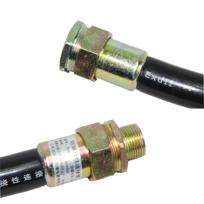 Ống mềm chống cháy nổ, kháng hóa chất tốt cho các ứng dụng G/M/NPT