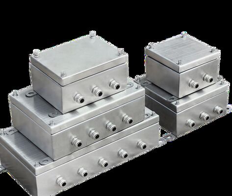 Thép không gỉ 316 tùy chỉnh Chống nổ Chống ăn mòn Hộp giao thông M20 Atex được chứng nhận