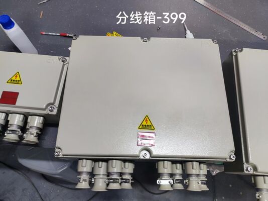 Hợp kim nhôm tùy chỉnh chống nổ Kháng ăn mòn Hộp nối M20 Atex được chứng nhận