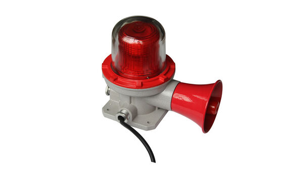 Tần số nhấp nháy 150 lần/phút Đèn báo động chống cháy nổ Dấu Ex II 2 G Ex Db Eb IIC T6 Gb II 2 D Ex Tb IlIC T80°C Db IP66 Dòng chờ ≤50mA