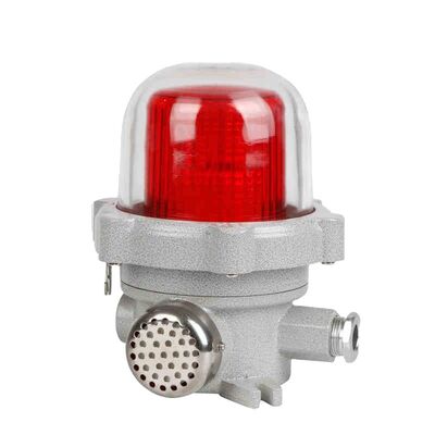 Đèn cảnh báo chống nổ nhà máy lọc dầu Điện áp đầu vào 50Hz Đèn an toàn công nghiệp cho tín hiệu và cảnh báo khu vực nguy hiểm
