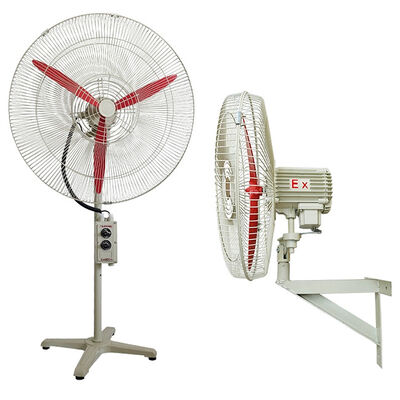 Quạt thổi khí chống cháy nổ Vùng 1 Phân khu 1, an toàn nội tại, lắp đặt cố định trên tường/ống/cọc, phù hợp cho các khu công nghiệp nguy hiểm