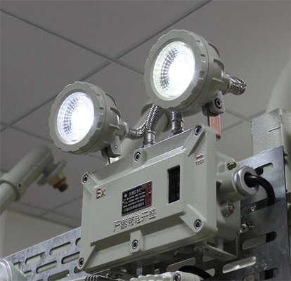 Đèn khẩn cấp chống nổ bằng hợp kim nhôm được gắn trên tường sử dụng cho Khu vực 1, 2 &amp; Khu vực 21, 22