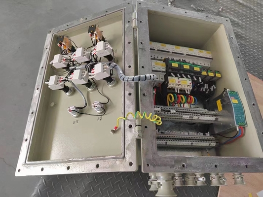 IP65 Thép không gỉ Bàn điều khiển điện gắn tường Khung AC 220V/380V Ex Proof Control Panel