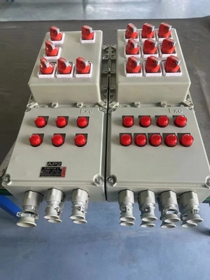 Ngành công nghiệp dầu khí / khí đốt Ex-proof IP66 hộp điều khiển chống nổ bảng điều khiển chống nổ