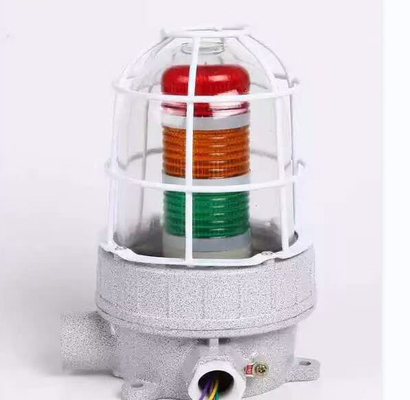 Chống va chạm mạnh 220VAC 50HZ 120-180db Ánh sáng báo động chống nổ cho môi trường khí nổ IIA IIB IIC