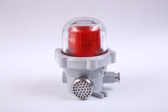 Chống va chạm mạnh 220VAC 50HZ 120-180db Ánh sáng báo động chống nổ cho môi trường khí nổ IIA IIB IIC