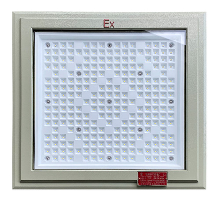Ánh sáng LED ngoài trời chống nổ 18 * 18 inch hình vuông 100-250w Đèn trạm xăng