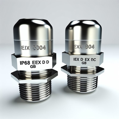 ISO Metric Thread Standard Brass Explosion Proof Cable Gland cho hiệu suất tối ưu