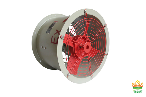 2000m3/h 1450r/m Ventilator trục chống nổ với đường kính 250mm cho môi trường có nguy cơ nổ