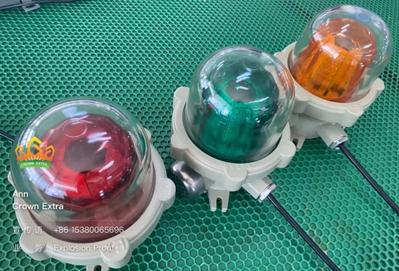 Đèn báo động chống nổ 120-180 dB cho các nhà máy chế biến hóa chất