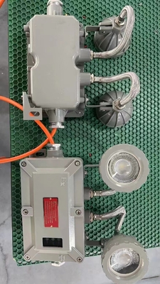 Ánh sáng khẩn cấp chống cháy ATEX với đèn LED để gắn trên tường trong nhà / ngoài trời