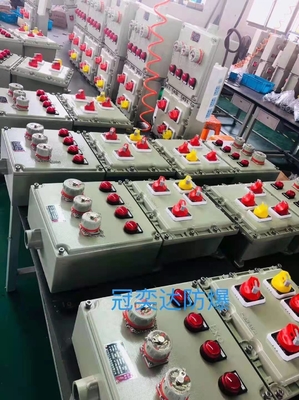 IP65 Thép không gỉ Bàn điều khiển điện gắn tường Khung AC 220V/380V Ex Proof Control Panel