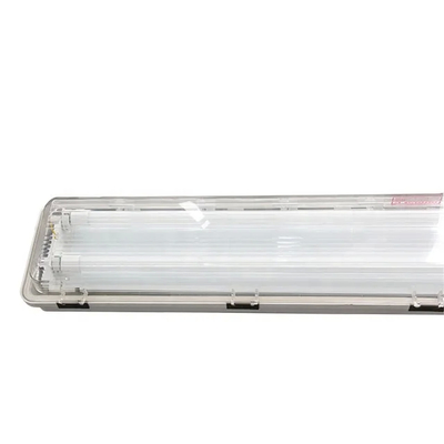 GRP vật liệu sức mạnh cao 1200mm 2 * 18w đèn huỳnh quang chống nổ cho công nghiệp hóa học