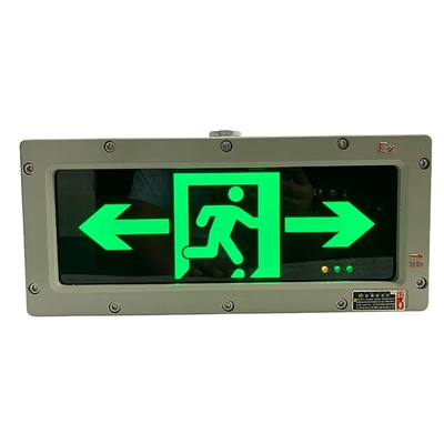 220VAC 90Mins Khẩu hiệu thoát hiểm chống nổ trong thời gian khẩn cấp với đèn LED 3W cho khu vực nguy hiểm nổ 1, 2 &amp; Khu vực 21,22