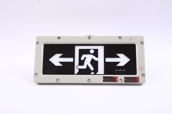 220VAC 90Mins Khẩu hiệu thoát hiểm chống nổ trong thời gian khẩn cấp với đèn LED 3W cho khu vực nguy hiểm nổ 1, 2 &amp; Khu vực 21,22