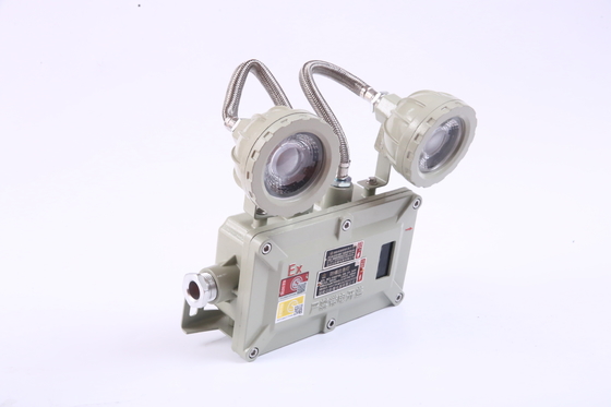 2 * 5w Ex Proof Aluminium đèn khẩn cấp 65-85DB báo động Decibel IP66