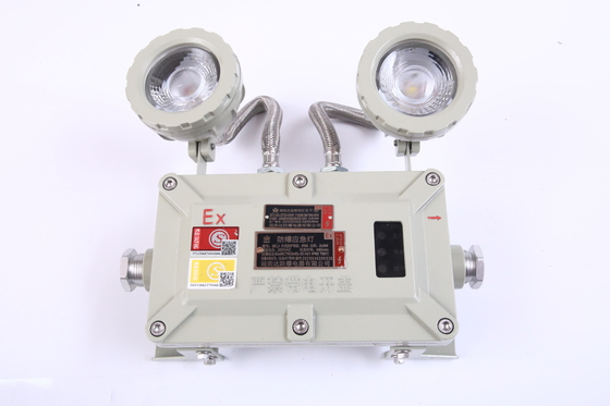 Đèn khẩn cấp chống nổ 2X3W hợp kim nhôm Atex