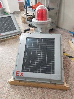 Đèn LED chướng ngại vật năng lượng mặt trời chống cháy nổ cho khu vực nguy hiểm IP65
