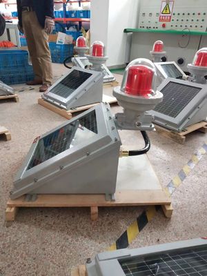 Đèn LED chướng ngại vật năng lượng mặt trời chống cháy nổ cho khu vực nguy hiểm IP65