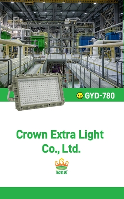 ATEX IECEx RoHS CNEX 150W Đèn đèn LED chống nổ cho đèn công nghiệp 5 năm bảo hành