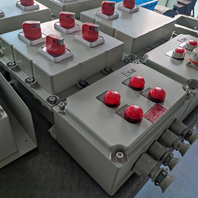 Hộp phân phối ánh sáng chống cháy CXM Series Ex d e IIC, bảo vệ IP66, vỏ nhôm bền cho các khu vực nguy hiểm công nghiệp