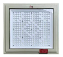 IP66 xếp hạng Flange Mount Ex Db Eb IIC T6 Gb đèn vòm chống nổ