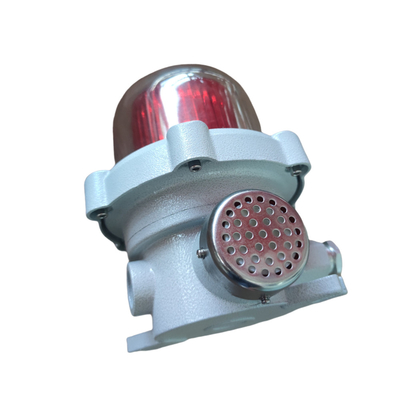 Cảnh báo chống nổ âm thanh và hình ảnh đèn báo động ATEX hạng công nghiệp cho các địa điểm nguy hiểm 120-180DB