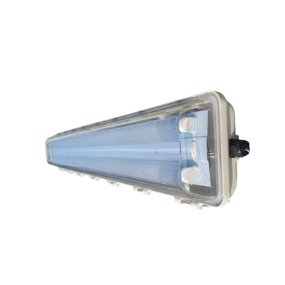Ex Proof Fireproof Đèn chiếu sáng tuyến tính huỳnh quang - IP66 - Chống ăn mòn 54watt trần lưng dây chuyền