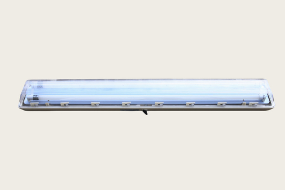 Chứng minh nổ ATEX toàn bộ nhựa ((GRP) Đèn đèn huỳnh quang đèn WF2 IP66 cho khu vực nguy hiểm Div 1 36W