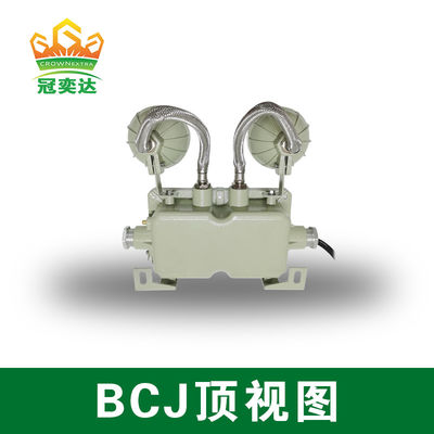 Đèn khẩn cấp chống cháy gắn tường/trần bằng nhôm cấp hàng hải và 2*3Watt