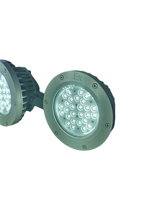 Div 1 ATEX được phê duyệt Exproof Flameproof LED Bay Light với WF2 Degree 150Watt 180lm/w