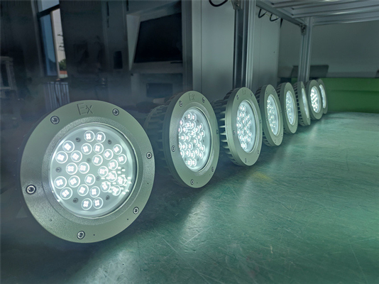 Ex Proof High bay Light 180lm/w ATEX Kháng ăn mòn IP66 Đèn trần ngoài trời LED 50W-250W