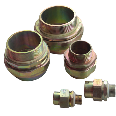 Vàng đồng 6-12mm Clamping Ex Proof tuyến bề mặt mịn