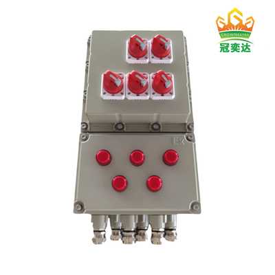Kháng cháy IP66 Ex Db Eb IIC T6 Gb Ex Tb IIIC T80.C Db Bảng điều khiển nhôm gắn tường