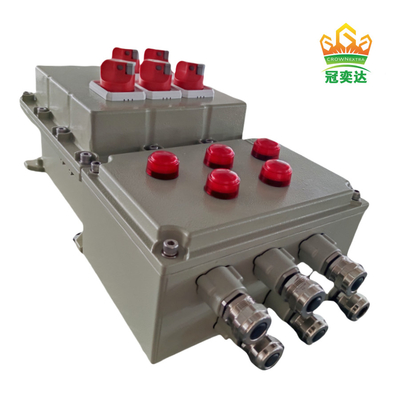 Kháng cháy IP66 Ex Db Eb IIC T6 Gb Ex Tb IIIC T80.C Db Bảng điều khiển nhôm gắn tường