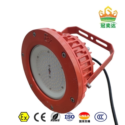 Đèn vịnh LED chống nổ ATEX IP66 Hàm thủy sản nhôm cho tàu ngoài khơi Dầu 175lm/watt 295V