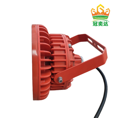 Đèn vịnh LED chống nổ ATEX IP66 Hàm thủy sản nhôm cho tàu ngoài khơi Dầu 175lm/watt 295V