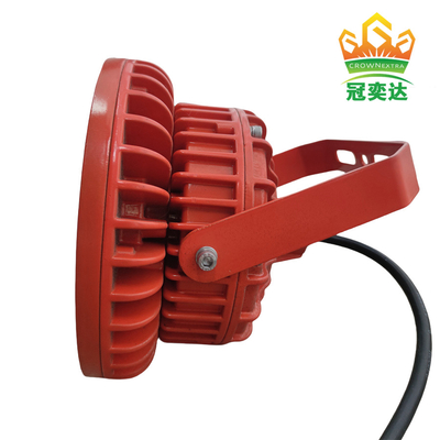 Đèn vịnh LED chống nổ ATEX IP66 Hàm thủy sản nhôm cho tàu ngoài khơi Dầu 175lm/watt 295V