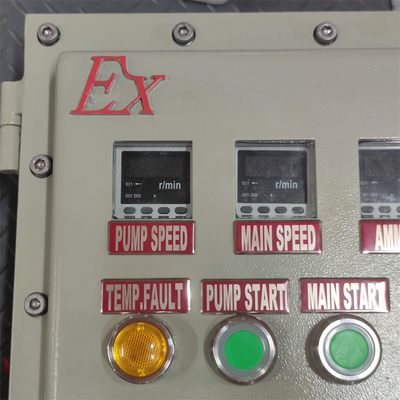 ATEX CNEX xếp hạng Ex d Khóa hộp bảng chống cháy IP66 WF2 cho khu vực nguy hiểm với cáp nhập tùy chỉnh 295Vac