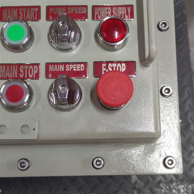 ATEX CNEX xếp hạng Ex d Khóa hộp bảng chống cháy IP66 WF2 cho khu vực nguy hiểm với cáp nhập tùy chỉnh 295Vac