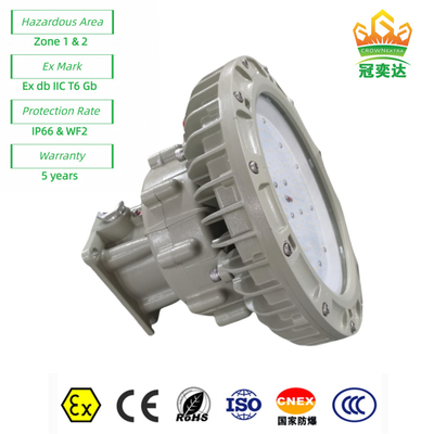 Khu vực 1 Vị trí nguy hiểm Đèn LED chống ăn mòn chống nổ