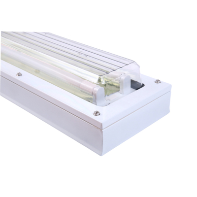 Ex Proof Fireproof LED Đèn huỳnh quang ATEX Với toàn bộ nhựa ((GRP) Cơ thể 72watt 100lm/w