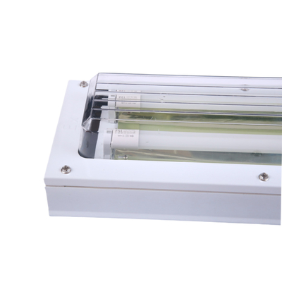 Exproof ATEX Ánh sáng huỳnh quang tuyến tính chống cháy Kháng chống bụi/kháng chống nước cho khu vực nguy hiểm 1 2 Dầu khí 100lm/watt